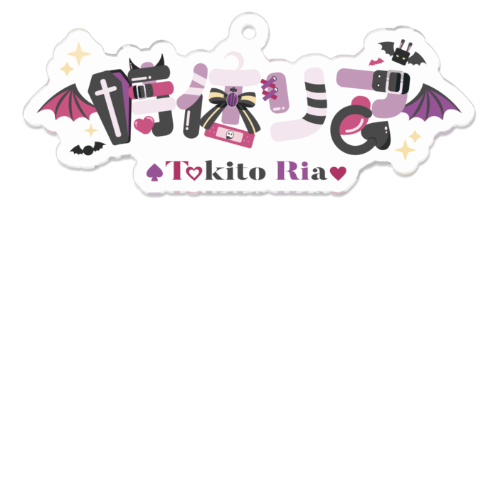 アクリルキーホルダー - 70 x 70 (mm)