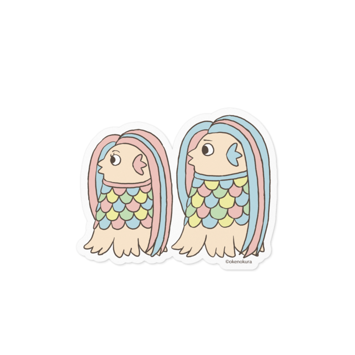 ステッカー - 100 x 100 (mm)