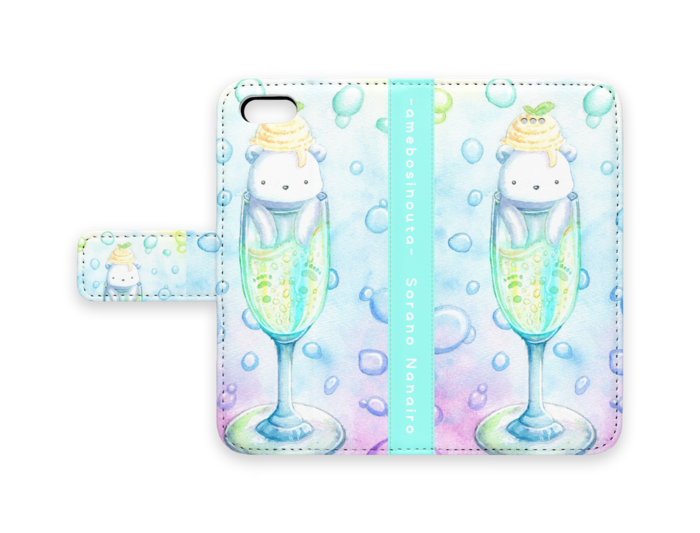 手帳型iPhoneケース - iPhone 5 / 5s / SE - ストラップ穴 なし