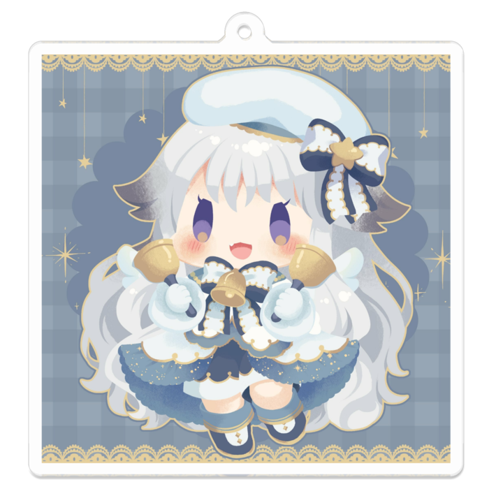 アクリルキーホルダー - 70 x 70 (mm)