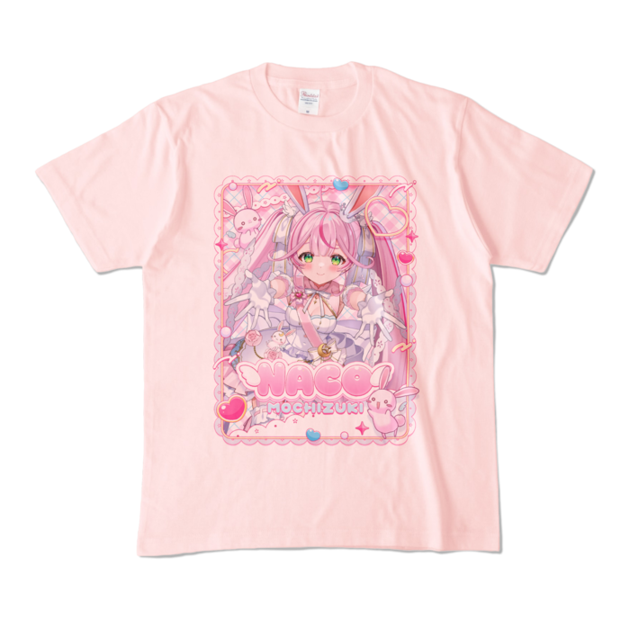 カラーTシャツ - M - ライトピンク (淡色)