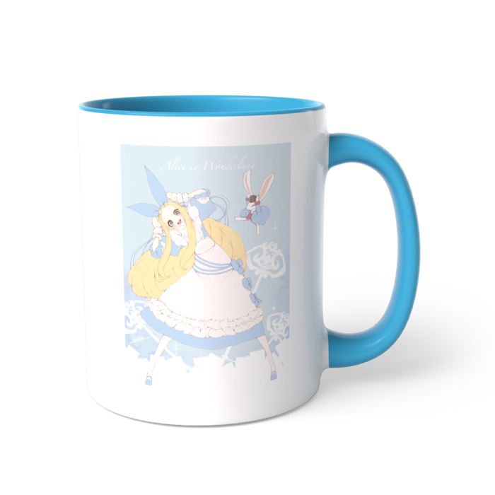 ツートンカラーマグカップ - 直径 8.2cm / 高さ 9.5cm
