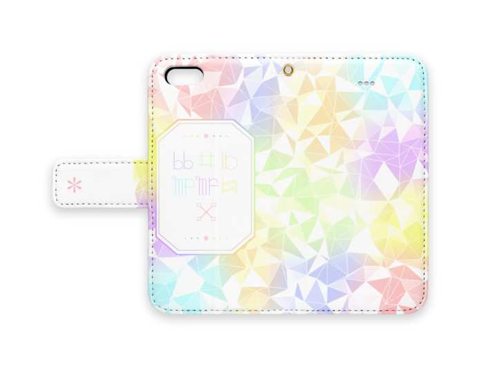 手帳型iPhoneケース - iPhone 5 / 5s / SE - ストラップ穴 あり