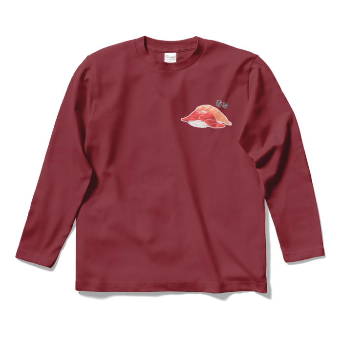 ロングスリーブTシャツ - S - バーガンディ