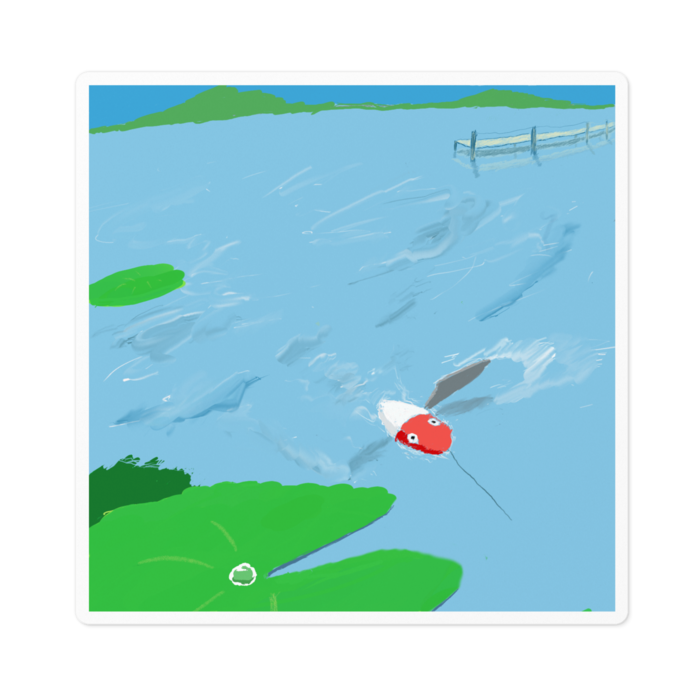 ステッカー - 100 x 100 (mm)