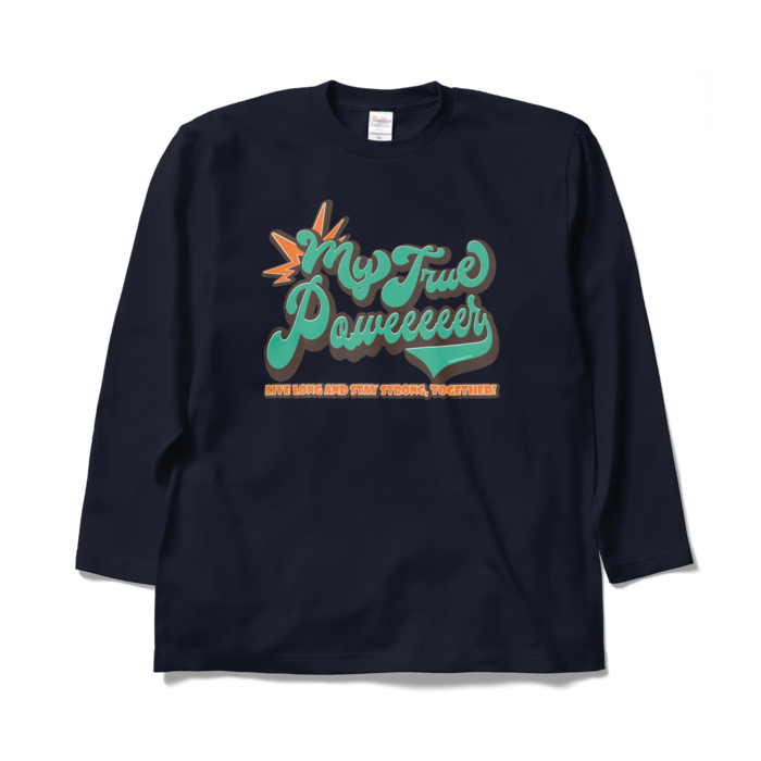 ロングスリーブTシャツ - XL - ネイビー