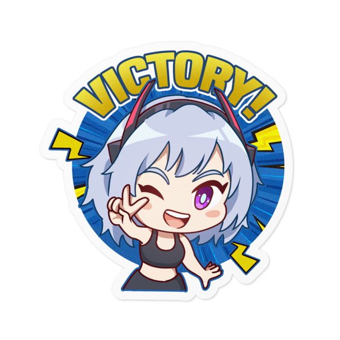 ステッカー - 100 x 100 (mm)