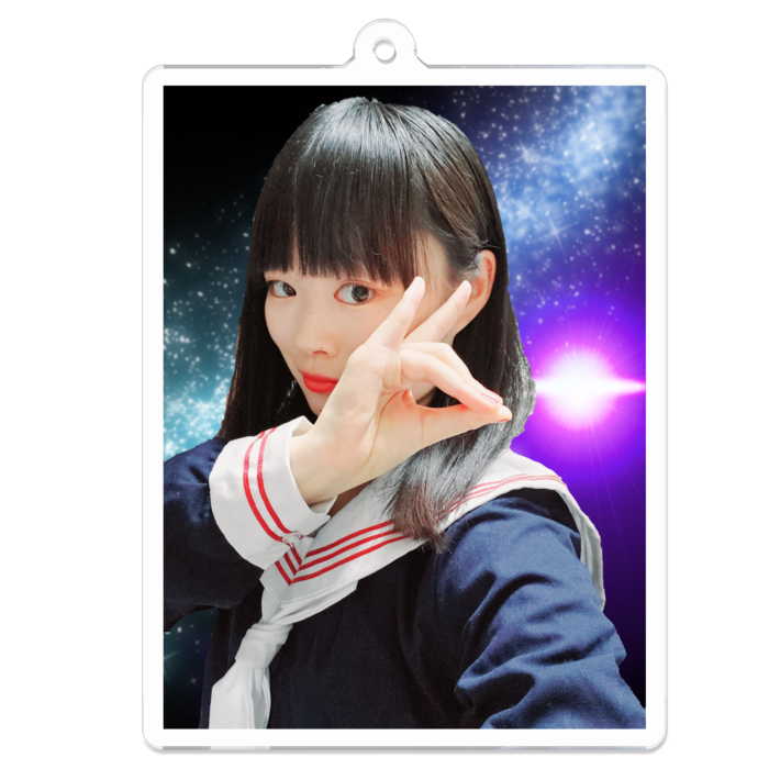 アクリルキーホルダー - 70 x 70 (mm)