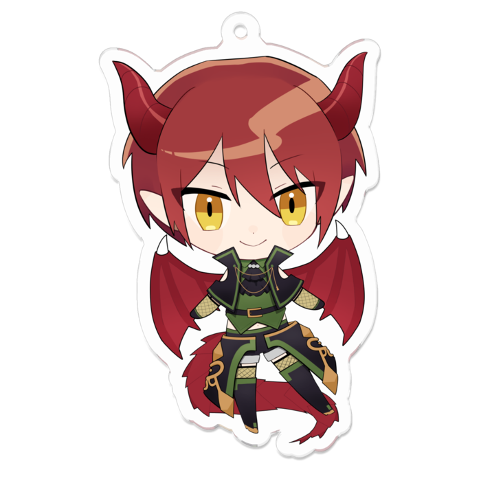 アクリルキーホルダー - 70 x 70 (mm)