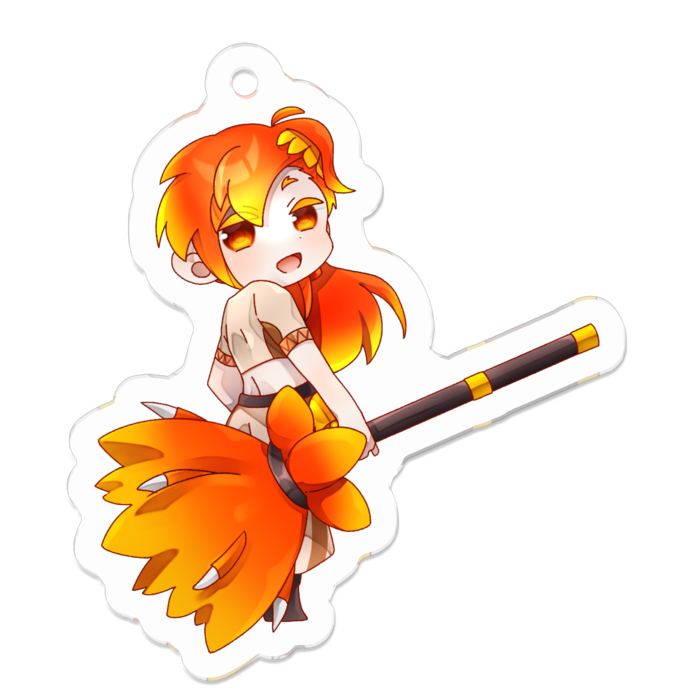 アクリルキーホルダー - 50 x 50 (mm)