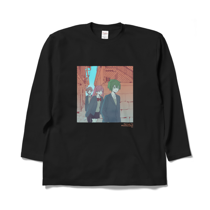 晴 - XL - ブラック