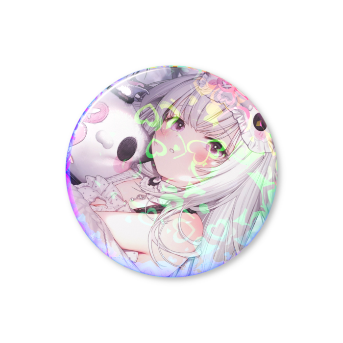 ホログラム缶バッジ - 44mm