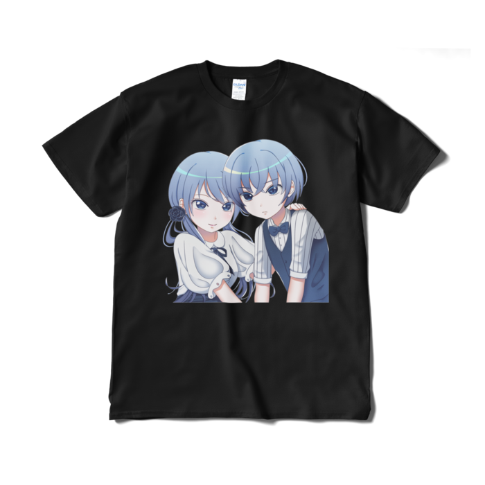 青の姉弟 Tシャツ 短納期 ベルベット ショップ Booth