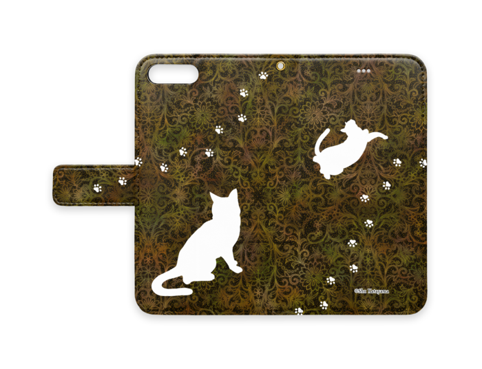 手帳型iPhoneケース - iPhone 8 Plus / 7 Plus - ストラップ穴 あり