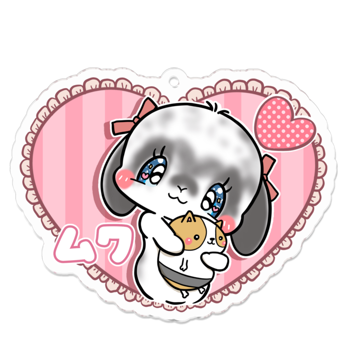 アクリルキーホルダー - 70 x 70 (mm)