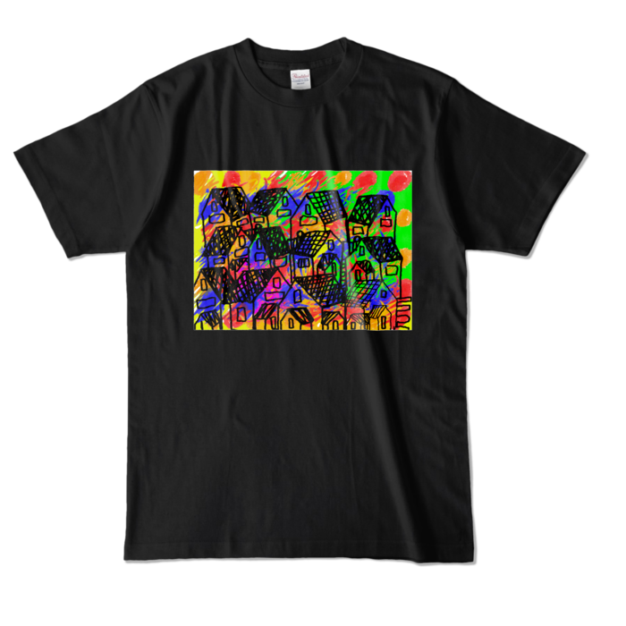 カラーTシャツ - L - ブラック (濃色)