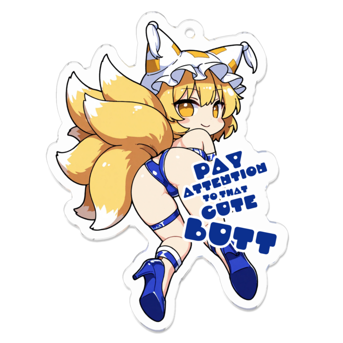 アクリルキーホルダー - 70 x 70 (mm)