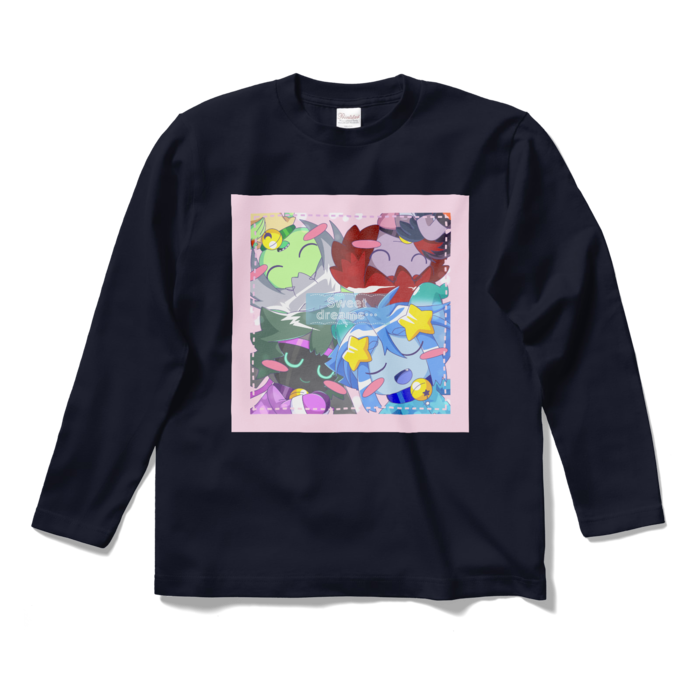 sweet dreams ロングスリーブTシャツ - S - ネイビー