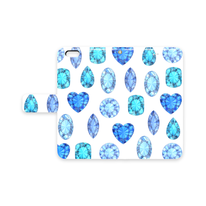 手帳型iPhoneケース - iPhone 6 Plus / 6s Plus - ストラップ穴 あり