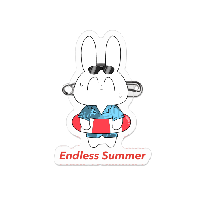 アクリルバッジ - 50 x 50 (mm)