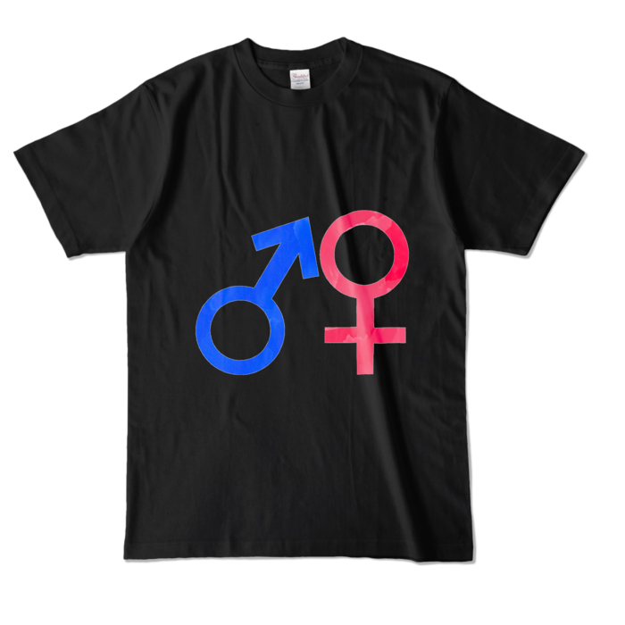 カラーTシャツ - L - ブラック (濃色)