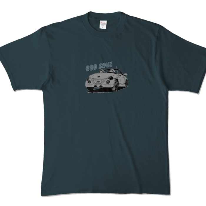カラーTシャツ - XL - デニム (濃色)
