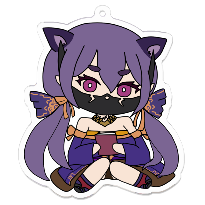 アクリルキーホルダー - 70 x 70 (mm)