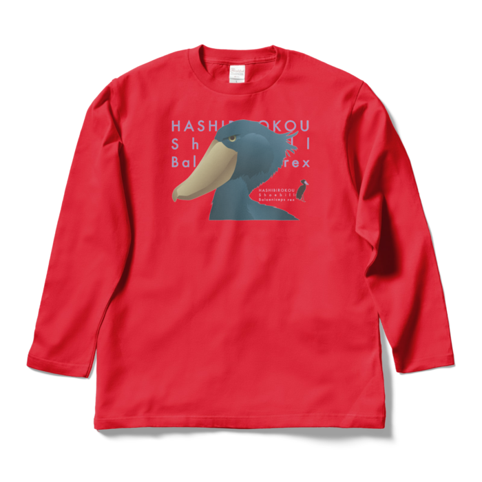 ロングスリーブTシャツ - L - レッド