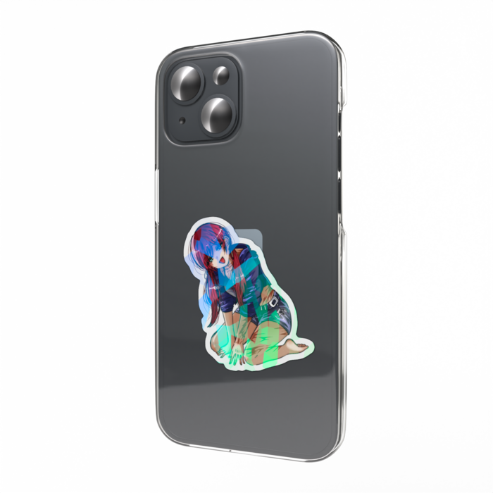 ホログラムスマホステッカー - 縦