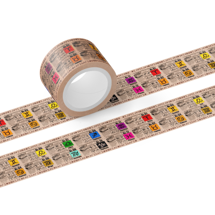 【オンデマンド】12星座マスキングテープ