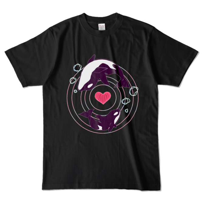 カラーTシャツ - L - ブラック (濃色)