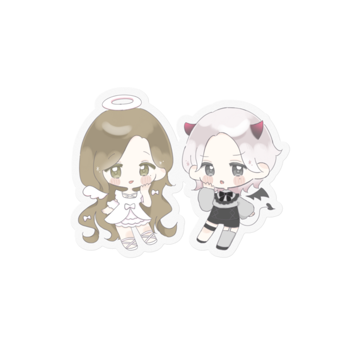 ステッカー - 100 x 100 (mm)