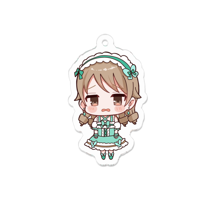 アクリルキーホルダー（コーティング） - 70 x 70 (mm)