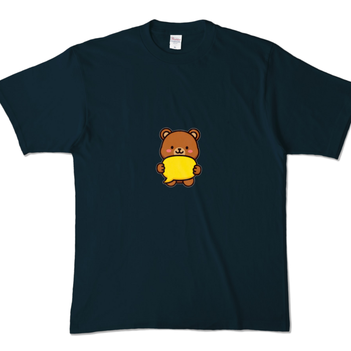 カラーTシャツ - XL - ネイビー （濃色）
