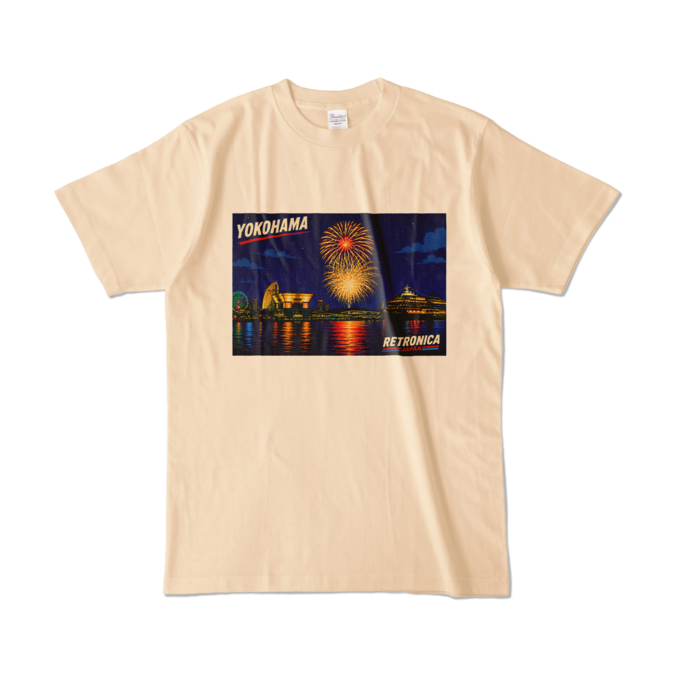 カラーTシャツ - L - ナチュラル (淡色)