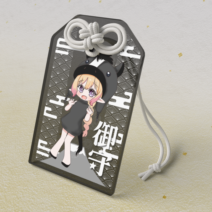 アクリルお守り - 50 × 80mm