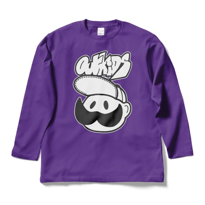 ロングスリーブTシャツ - L - パープル