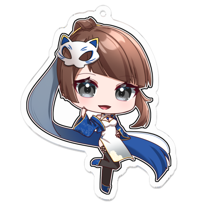 アクリルキーホルダー - 70 x 70 (mm)