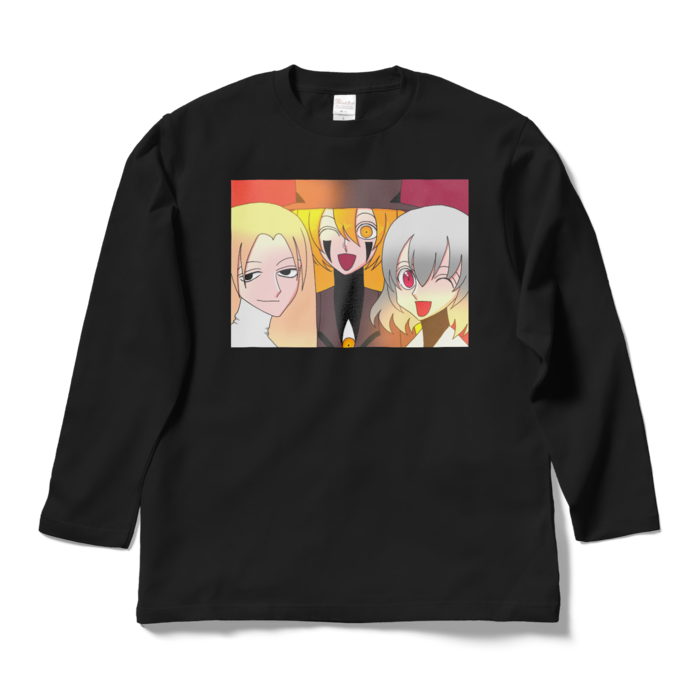 ロングスリーブTシャツ - L - ブラック
