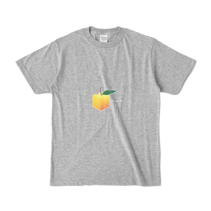 カラーTシャツ - S - 杢グレー (濃色)