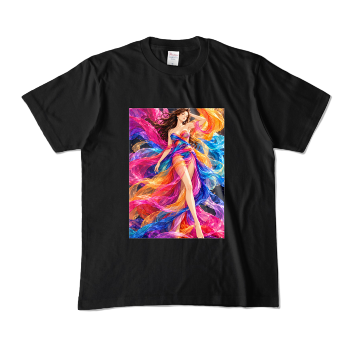 カラーTシャツ - M - ブラック （濃色）