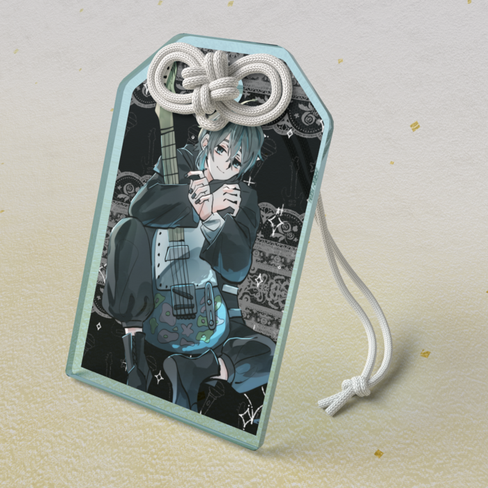 アクリルお守り - 50 × 80mm