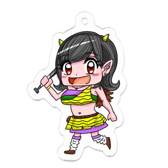 アクリルキーホルダー - 50 x 50 (mm)