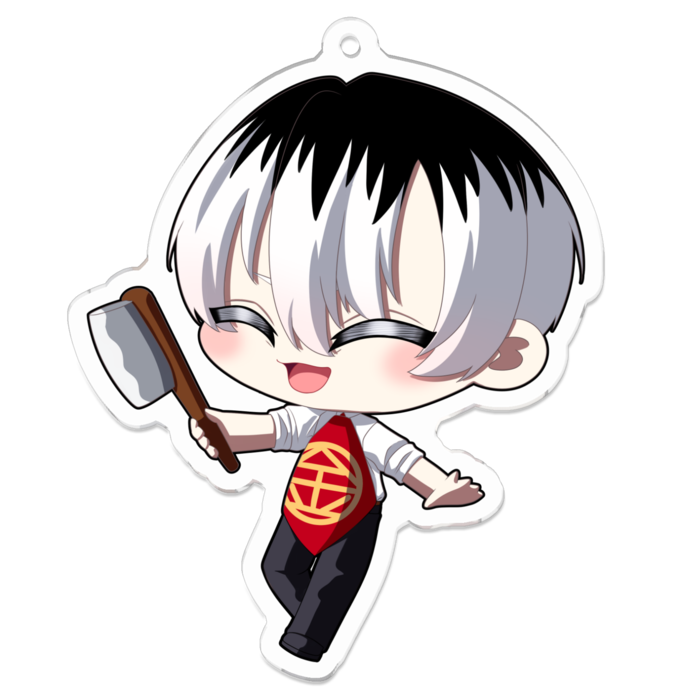 アクリルキーホルダー - 70 x 70 (mm)