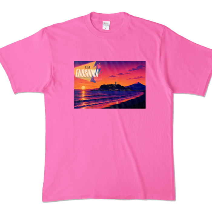 カラーTシャツ - XL - ピンク (濃色)