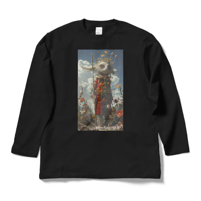ロングスリーブTシャツ - L - ブラック