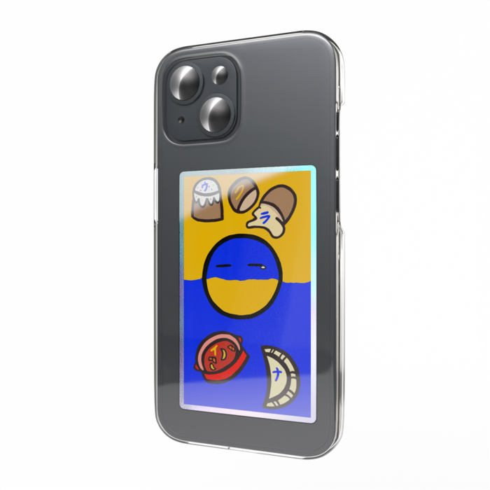 オーロラスマホステッカー - W55 × H91mm 以内