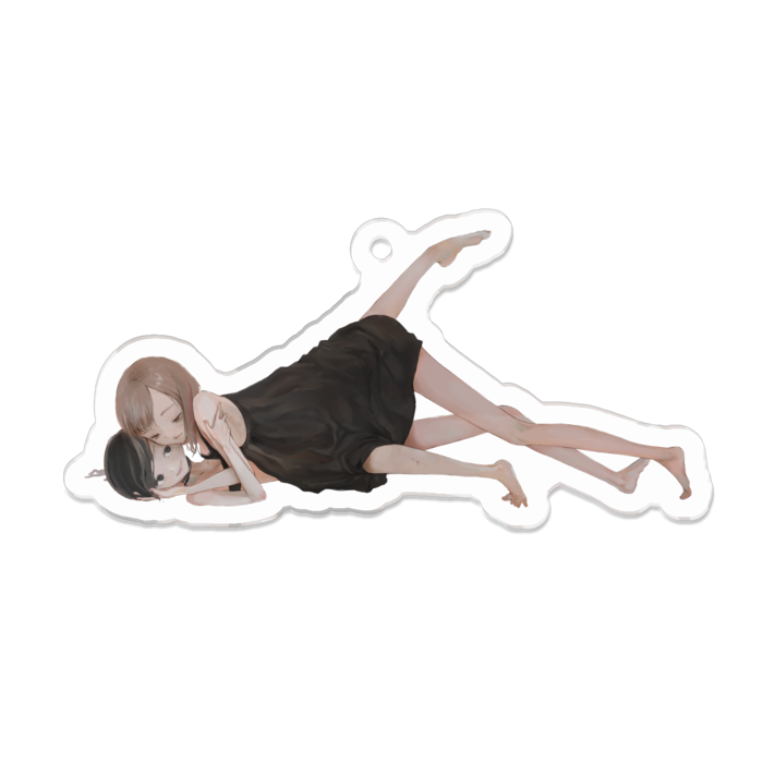 アクリルキーホルダー - 70 x 70 (mm)