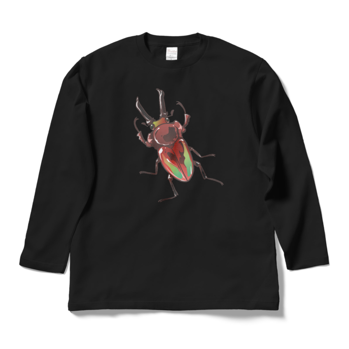 ロングスリーブTシャツ - L - ブラック(2)