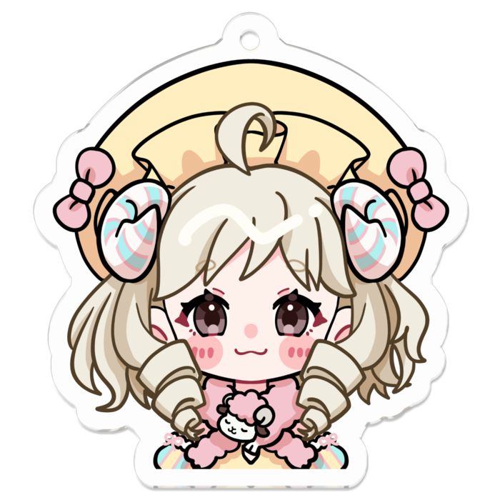 アクリルキーホルダー≪小≫／えがおメア